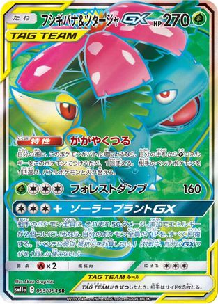 Venusaur & Snivy GX 065/064 [SM11a Remix Bout] Holofoil (Japanese)