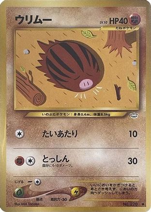 Swinub [Awakening Legends] (Japanese)