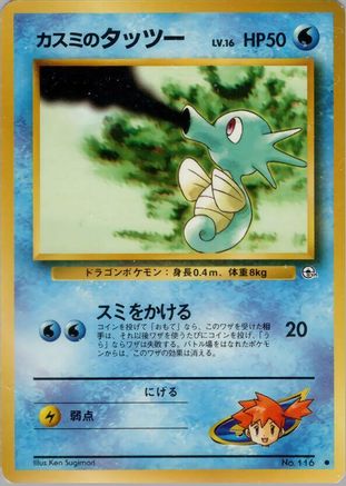 Misty'sHorsea (Lv.) [Leaders Stadium] (Japanese)