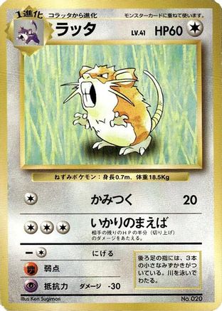 Raticate [Expansion Pack No Rarity] (Japanese)