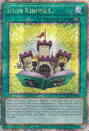 Toon Kingdom [MP24-EN006] Quarter Century Secret Rare