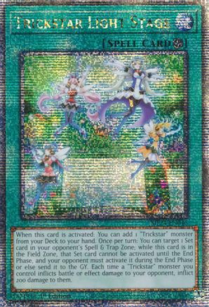 Trickstar Light Stage [MP24-EN046] Quarter Century Secret Rare