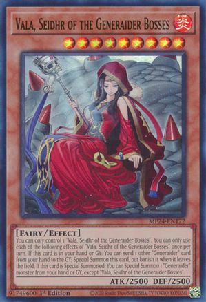 Vala, Seidhr of the Generaider Bosses [MP24-EN172] Ultra Rare