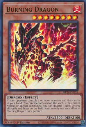 Burning Dragon [MP24-EN251] Ultra Rare