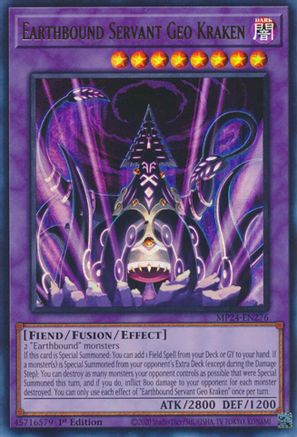 Earthbound Servant Geo Kraken [MP24-EN276] Ultra Rare