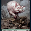 Wolf (011) // Boar Double-Sided Token [Innistrad: Crimson Vow Tokens]