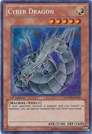 Cyber Dragon [RYMP-EN059] Secret Rare