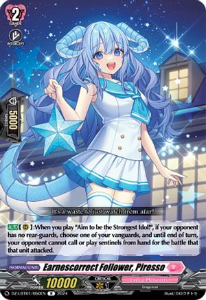 Earnescorrect Follower, Piresso (DZ-LBT01/050EN) [Lyrical Monasterio Sparkling Stars!]