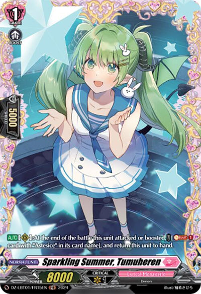 Sparkling Summer, Tumuheren (DZ-LBT01/FR15EN) [Start Up Trial Deck: Lyrical Monasterio]