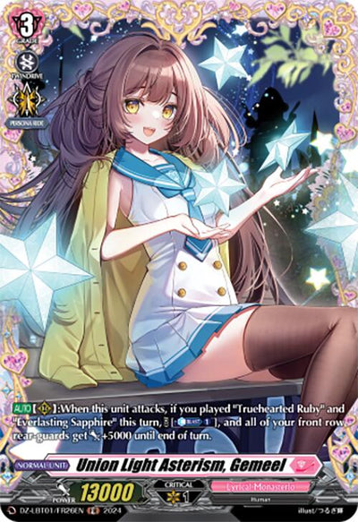 Union Light Asterism, Gemeel (DZ-LBT01/FR26EN) [Start Up Trial Deck: Lyrical Monasterio]