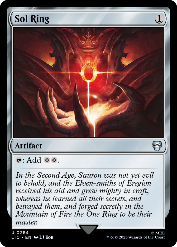 Sol Ring [The Lord of the Rings: Tales of Middle-Earth Commander]