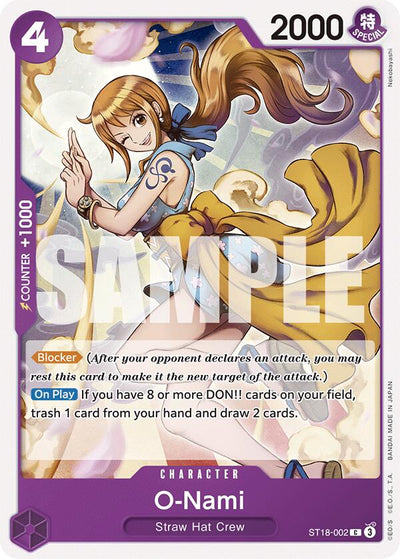 O-Nami [Starter Deck: PURPLE Monkey.D.Luffy]