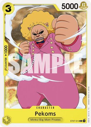 Pekoms [Starter Deck 20: YELLOW Charlotte Katakuri] Common