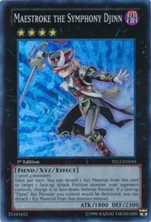 Maestroke the Symphony Djinn [YS12-EN043] Super Rare