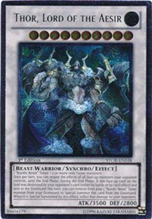 Thor, Lord of the Aesir [STOR-EN038] Ultimate Rare