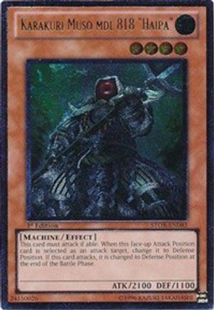 Karakuri Muso mdl 818 "Haipa" [STOR-EN083] Ultimate Rare