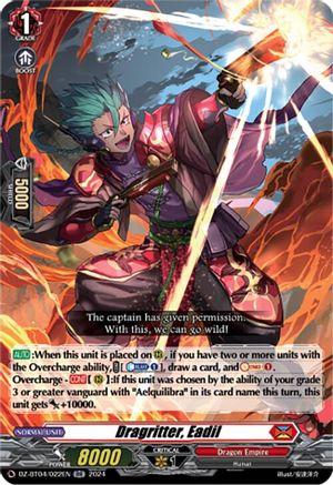 Dragritter, Eadil (DZ-BT04/022EN) [DZ-BT04: Destined Showdown]