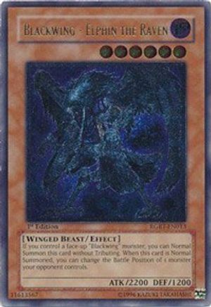 Blackwing - Elphin the Raven [RGBT-EN013] Ultimate Rare