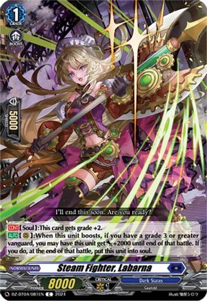 Steam Fighter, Labarna (DZ-BT04/081EN) [DZ-BT04: Destined Showdown]