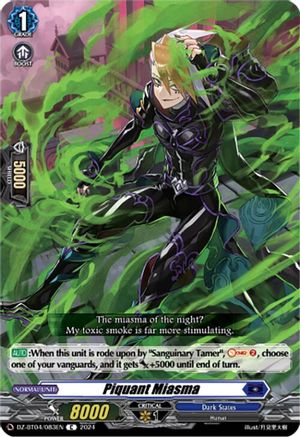 Piquant Miasma (DZ-BT04/083EN) [DZ-BT04: Destined Showdown]