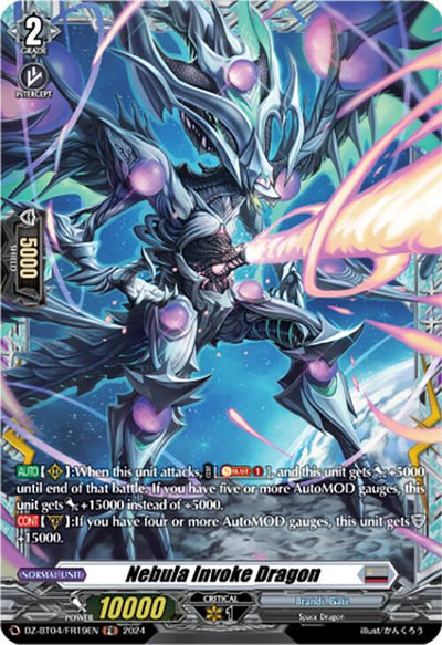 Nebula Invoke Dragon (DZ-BT04/FR19EN) [DZ-BT04: Destined Showdown]