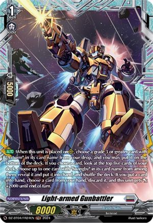 Light-armed Gunbattler (DZ-BT04/FR24EN) [DZ-BT04: Destined Showdown]