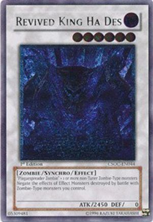Revived King Ha Des (UTR) [CSOC-EN044] Ultimate Rare