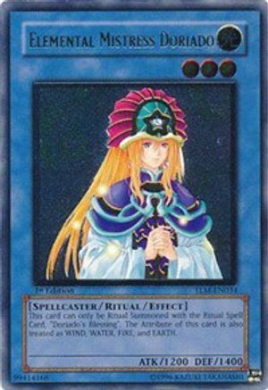 Elemental Mistress Doriado [TLM-EN034] Ultimate Rare
