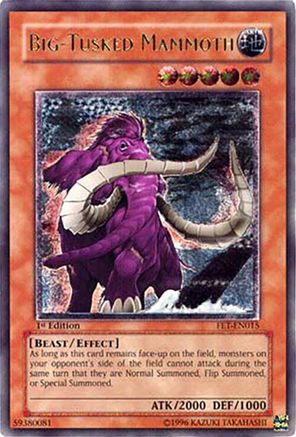 Big-Tusked Mammoth [FET-EN015] Ultimate Rare