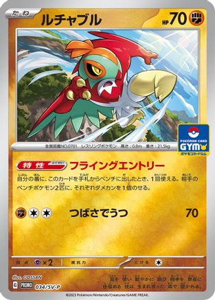 Hawlucha 034/SV-P [SVP Promotional Cards] Holofoil (Japanese)
