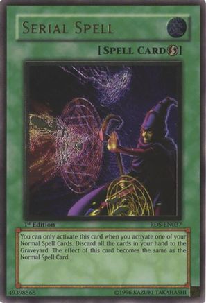Serial Spell [RDS-EN037] Ultimate Rare