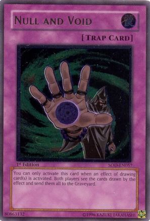 Null and Void [SOD-EN057] Ultimate Rare