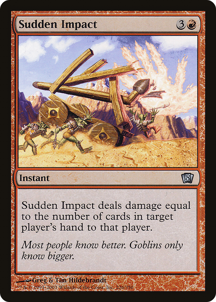 Sudden Impact (8ED-226) - 8th Edition Foil