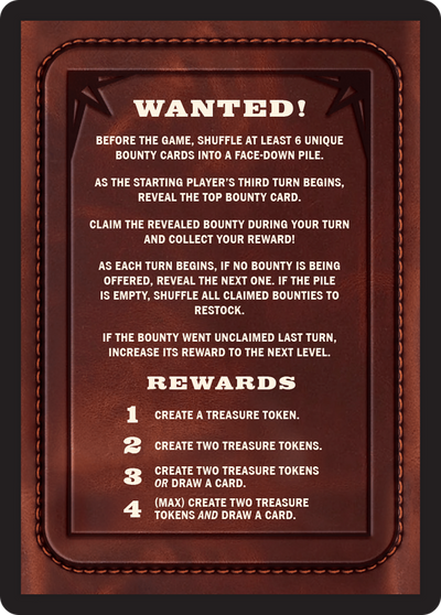 Bounty: Sleepy Sovka // Wanted! (TOTC-039) - Outlaws of Thunder Junction Commander Tokens