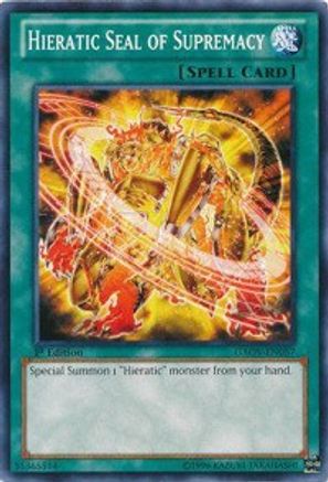 Hieratic Seal of Supremacy [GAOV-EN057] Common