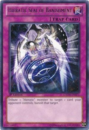 Hieratic Seal of Banishment [GAOV-EN071] Rare