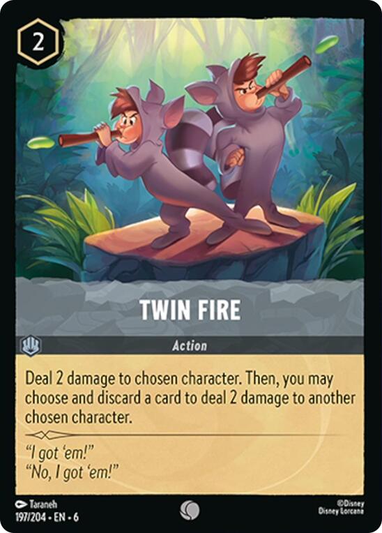 Twin Fire (197/204) [Azurite Sea]