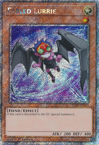 Fabled Lurrie (Platinum Secret Rare) [RA03-EN003] Platinum Secret Rare