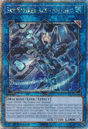Sky Striker Ace - Shizuku (Quarter Century Secret Rare) (Alternate Art) [RA03-EN043] Quarter Century Secret Rare