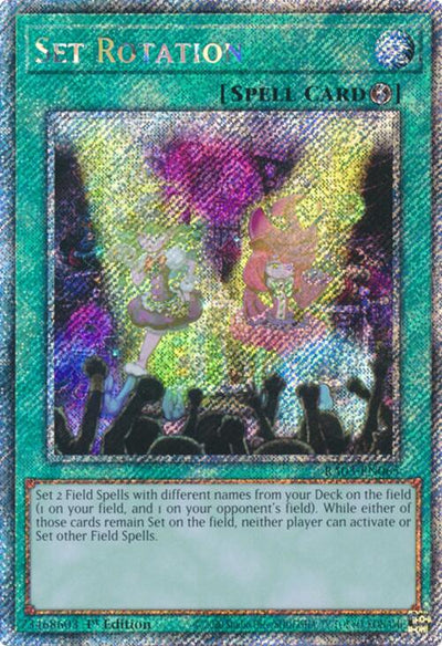 Set Rotation (Platinum Secret Rare) [RA03-EN065] Platinum Secret Rare