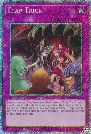 Trap Trick (Platinum Secret Rare) [RA03-EN078] Platinum Secret Rare