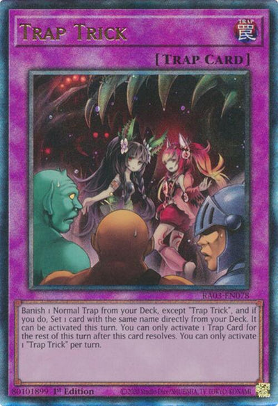 Trap Trick (UTR) [RA03-EN078] Prismatic Ultimate Rare