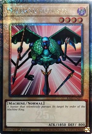 Mechanicalchaser (Quarter Century Secret Rare) [RA03-EN094] Quarter Century Secret Rare