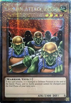 Goblin Attack Force (Quarter Century Secret Rare) [RA03-EN101] Quarter Century Secret Rare
