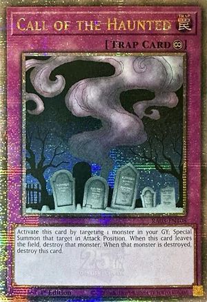 Call of the Haunted (Quarter Century Secret Rare) [RA03-EN108] Quarter Century Secret Rare