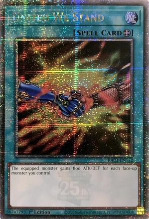 United We Stand (Quarter Century Secret Rare) [RA03-EN112] Quarter Century Secret Rare