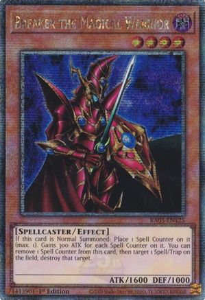 Breaker the Magical Warrior (Quarter Century Secret Rare) [RA03-EN125] Quarter Century Secret Rare