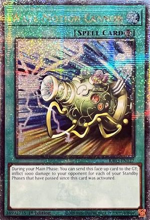 Wave-Motion Cannon (Quarter Century Secret Rare) [RA03-EN127] Quarter Century Secret Rare