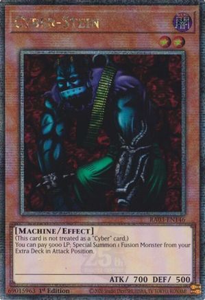 Cyber-Stein (Quarter Century Secret Rare) [RA03-EN146] Quarter Century Secret Rare