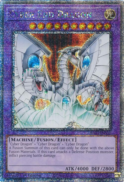 Cyber End Dragon (Quarter Century Secret Rare) [RA03-EN156] Quarter Century Secret Rare